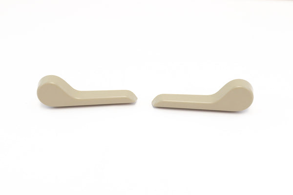 Red Hound Auto Driver and Passenger Front Seat Recliner Handles Beige Tan Cashmere Compatible with Chevy Chevrolet GMC Silverado Sierra Suburban 1500 2007-2013, 2500 2007-2014 and More Set of 2