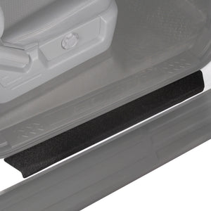 Red Hound Auto Custom Fit 2009-2014 Compatible with Ford F-150 Reg Cab Sill Scuff Plate Protectors 2 Door 2pc Kit New Paint Protection Scuff Threshold Shield Cover Set