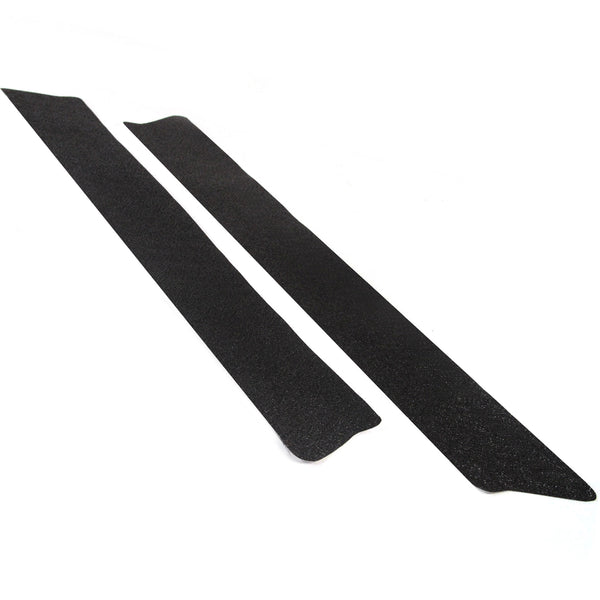 Red Hound Auto Custom Fit 2009-2014 Compatible with Ford F-150 Reg Cab Sill Scuff Plate Protectors 2 Door 2pc Kit New Paint Protection Scuff Threshold Shield Cover Set
