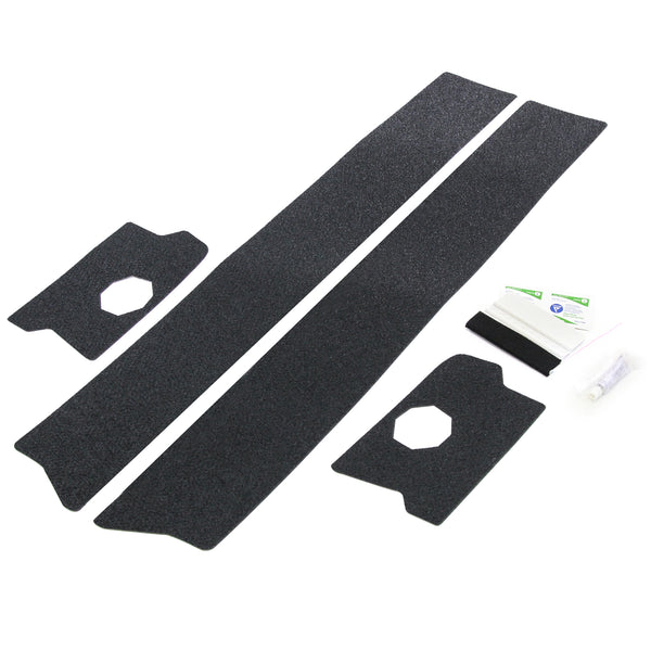 Red Hound Auto Door Entry Guard Scratch Shield Compatible with F-150 2004-2008 Ford F150 Regular Cab 2 Door Custom Fit Door Sill Scuff Paint Protector