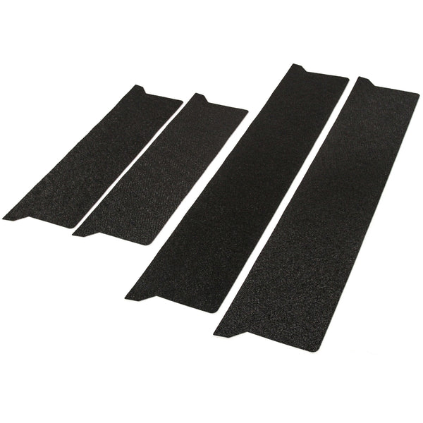 Red Hound Auto Custom Fit Compatible with 2002-2008 Dodge Ram 1500 Quad Cab 03-09 2500 3500 4pc Door Entry Guards Scratch Shield Protector Sill Threshold Paint Protection