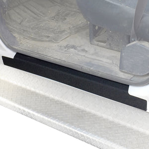 Red Hound Auto Custom Fit 1988-1998 Compatible with Chevy GMC C/K Regular Cab 2pc Kit Door Sill Entry Guards Scratch Cover Paint Protection Guard