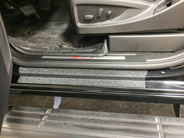 Red Hound Auto Door Entry Guards Scratch Shield 2014-2018 Compatible with Chevy GMC Silverado Sierra 1500 Double Cab & 15-19 2500 HD 3500HD 8pc Kit (Does not fit Ext Cab w Rear Hinge Style Back Door)