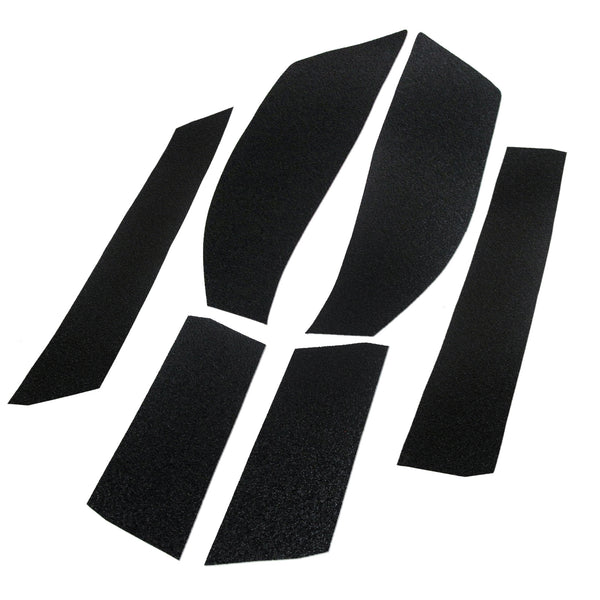 Red Hound Auto Custom Fit Door Entry Guards Scratch Shield 2008-2012 Compatible with Jeep Liberty 6pc Kit Protector Set Paint Protection