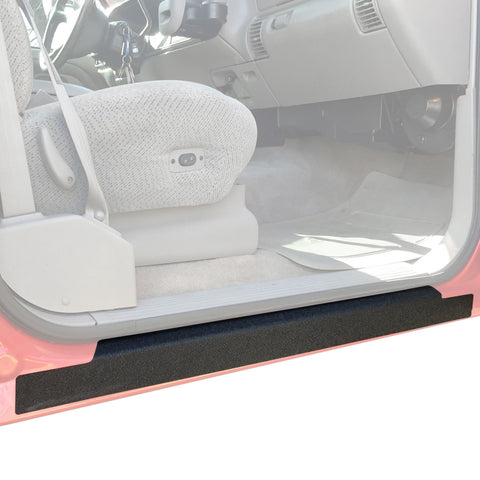 Red Hound Auto Custom Fit 1992-1998 Compatible with Chevy GMC C/K Crew Cab 4pc Kit Door Entry Guards Scratch Protection Paint Protector Sill Scuff Threshold Shield