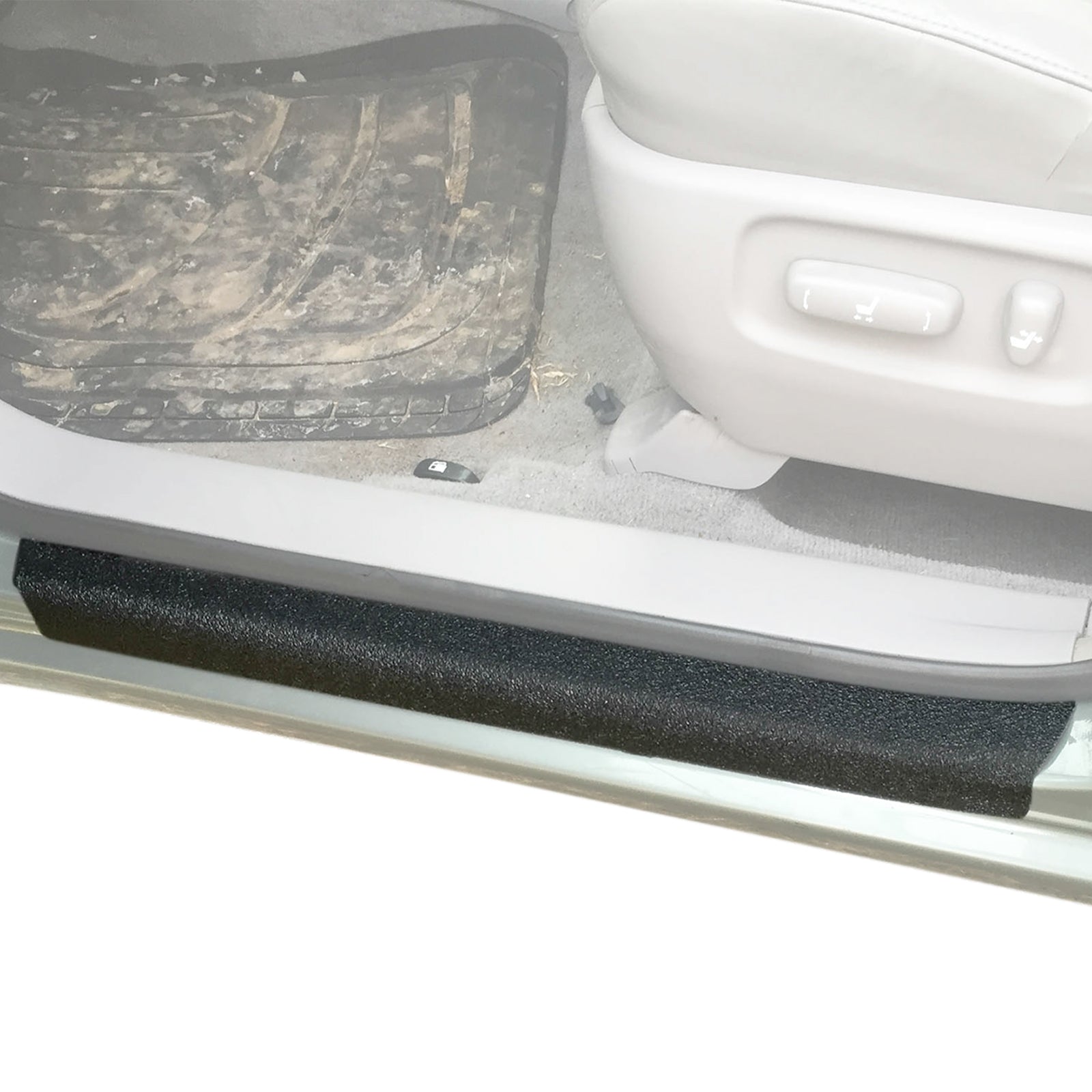 Red Hound Auto Custom Fit 2001-2007 Compatible with Toyota Highlander 6pc Kit Door Sill Entry Guards Scratch Cover Protector Paint Protection