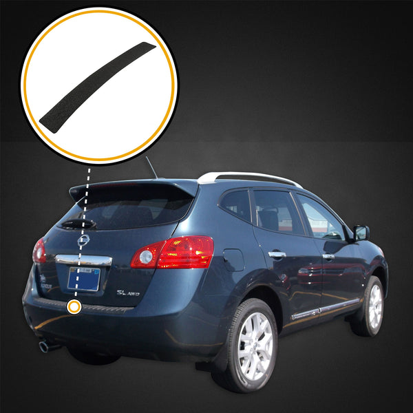 Rear Bumper Scuff Scratch Protector 2013-2016 Compatible with Nissan Rogue 1pc Shield Cover Paint Protection