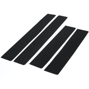 Red Hound Auto Custom Fit 2016-2023 Compatible with Toyota Tacoma Double Cab 4pc Door Sill Protector Threshold Kickplates Step Applique Paint Protection Guard