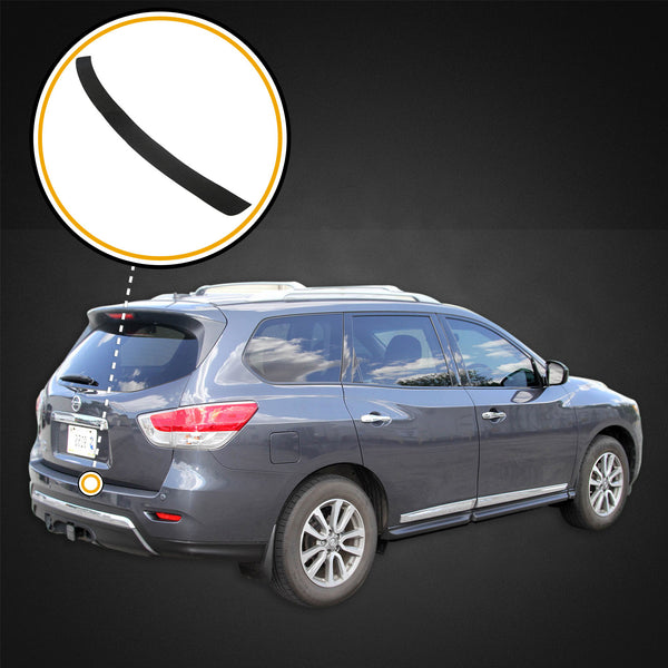 Rear Bumper Scuff Scratch Protector 2013-2016 Compatible with Nissan Pathfinder Shield Cover Paint Protection Guard