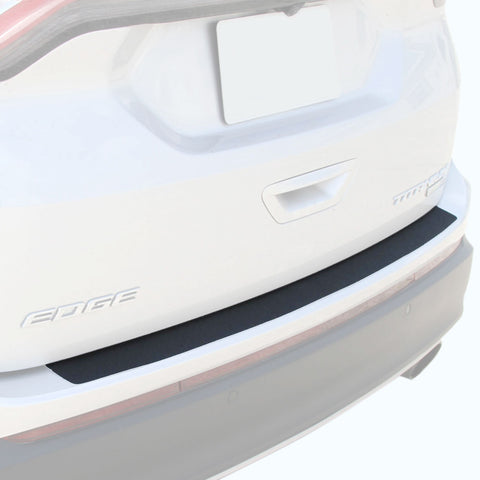 Custom Fit 2015-2018 Compatible with Ford Edge 1pc Rear Bumper Scuff Scratch Protector Shield Cover Paint Protection (Includes Installation Kit)