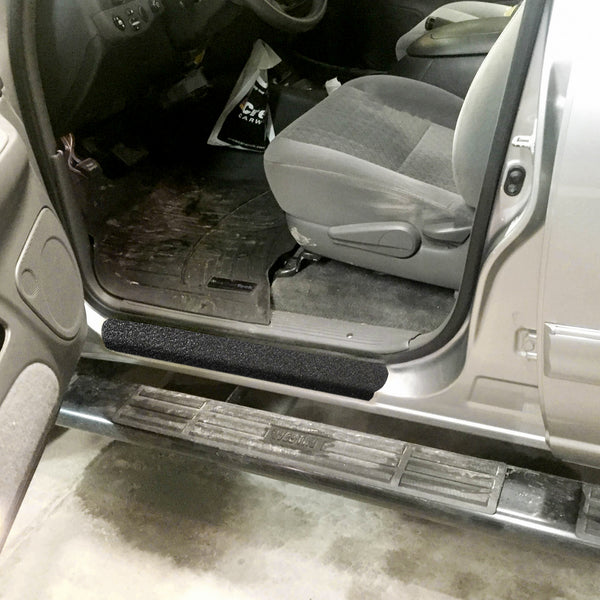 Red Hound Auto Custom Fit 2004-2006 Compatible with Toyota Tundra Double Cab 6pc Kit Door Sill Entry Guards Scratch Cover Threshold Paint Protection