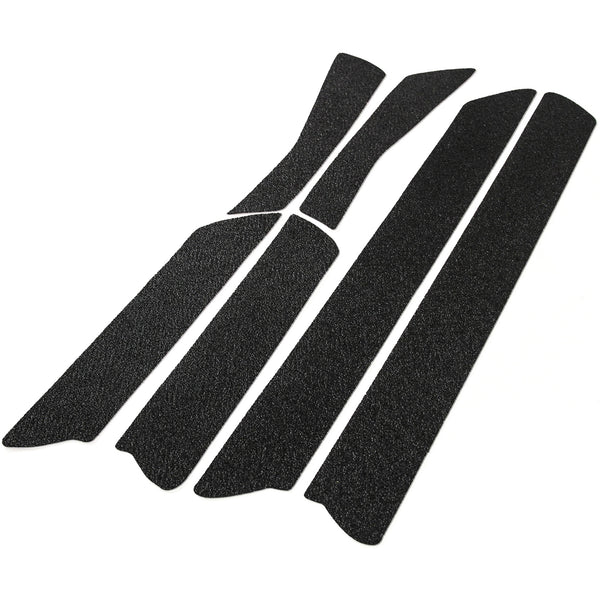 Red Hound Auto Custom Fit 2015-2022 Compatible with GMC Canyon Crew Chevy Colorado Cab 6pc Kit Door Sill Entry Guards Scratch Shield Paint Protection Guard