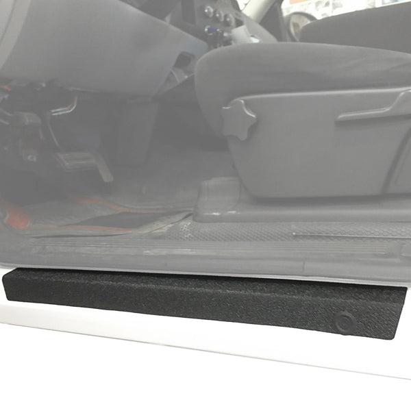 Red Hound Auto Door Sill Entry Guards Scratch Shield Compatible with 2007-2013 Chevy GMC Silverado Sierra 1500 Crew Cab & 08-14 2500 HD 3500 HD 4pc Protector Paint Protection Guard