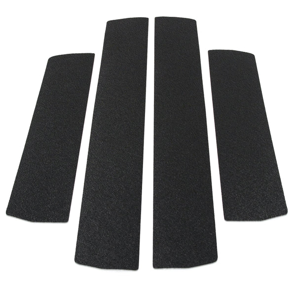 Red Hound Auto Door Sill Entry Guards Scratch Shield Compatible with 2007-2013 Chevy GMC Silverado Sierra 1500 Crew Cab & 08-14 2500 HD 3500 HD 4pc Protector Paint Protection Guard