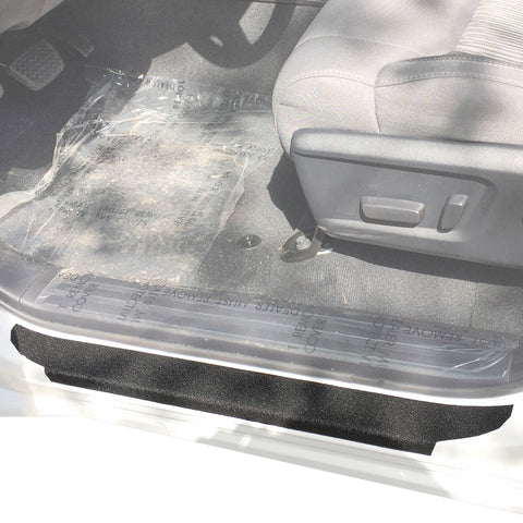 Red Hound Auto Custom Fit Door Sill Entry Guards Scratch Shield 2014-2019 Compatible with Toyota Tundra Crew Max 4pc Set Threshold Paint Protection