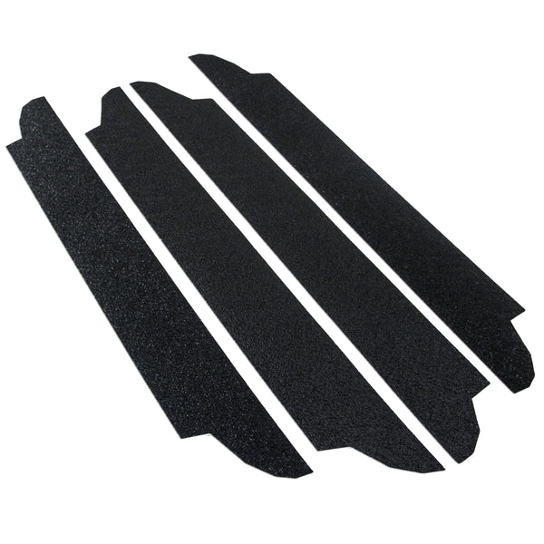 Red Hound Auto Custom Fit Door Sill Entry Guards Scratch Shield 2014-2019 Compatible with Toyota Tundra Crew Max 4pc Set Threshold Paint Protection