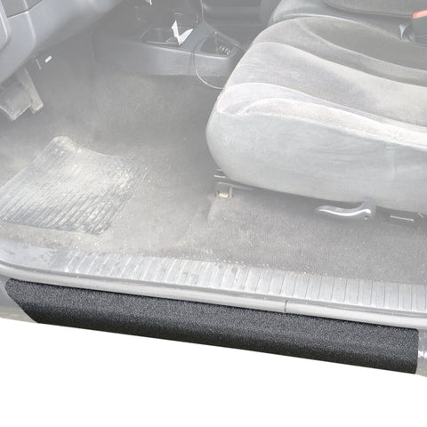Red Hound Auto Custom Fit Door Entry Guards Scratch Shield 1997-2004 Compatible with Dodge Dakota Regular Cab or Club Cab 2pc Paint Protection (Does not fit Quad Cab)