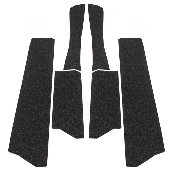 Red Hound Auto Door Entry Guards Scratch Shield 2011-2015 Compatible with Honda Civic 4-Door 6pc Kit Protector Guard Set (Will not Compatible with 2-Door Coupe)