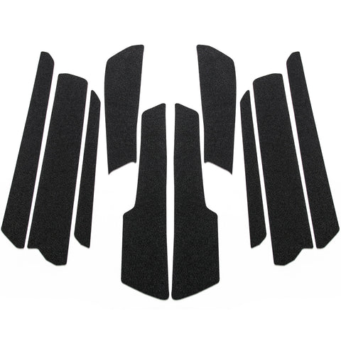 Red Hound Auto Door Entry Guards Scratch Shield 2013-2019 Compatible with Ford Fusion 10pc Kit Paint Protector Threshold