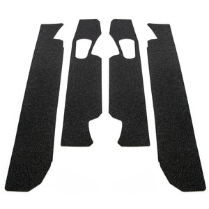 Red Hound Auto Door Entry Guards Scratch Shield 2017-2022 Compatible with Ford F-250 F-350 Super Duty Crew Cab 4pc Paint Protector Threshold Kit
