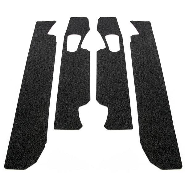 Red Hound Auto Door Entry Guards Scratch Shield 2017-2022 Compatible with Ford F-250 F-350 Super Duty Crew Cab 4pc Paint Protector Threshold Kit