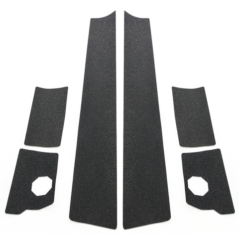 Red Hound Auto Door Entry Guards Scratch Shield 2004-2008 Compatible with Ford F150 Super Cab 6pc Kit Paint Protector Threshold