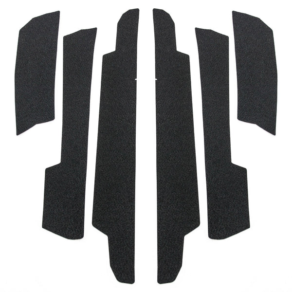 Red Hound Auto Door Entry Guards Scratch Shield 2014-2019 Compatible with Jeep Cherokee 6pc Kit Protector Cover Paint Protection Threshold