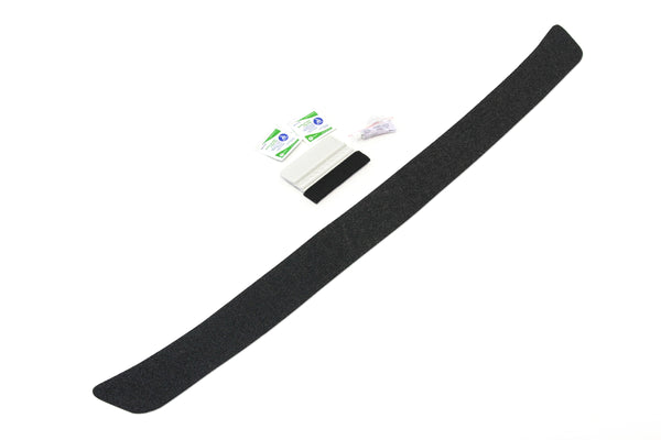 Rear Bumper Scuff Scratch Protector 2011-2013 Compatible with Toyota Scion tC 1pc Shield Black Paint Cover Peel and Stick Install