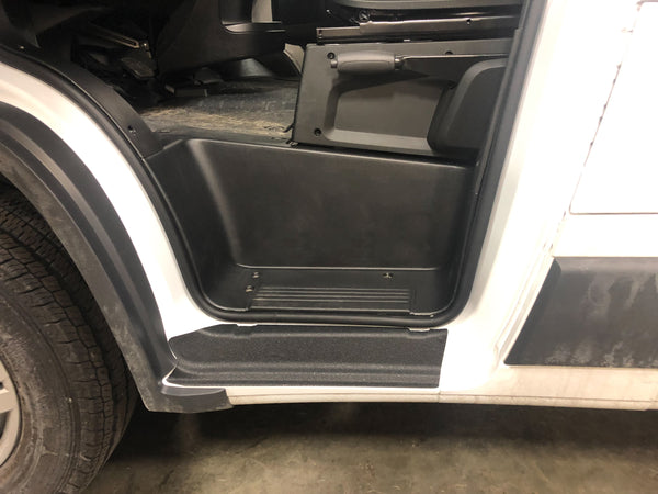 Red Hound Auto Door Entry Guard Scratch Shield Compatible with Dodge Ram Promaster 1500 2500 3500 2014-2023 2 Door 2pc Custom Fit Door Sill Scuff Paint Protector