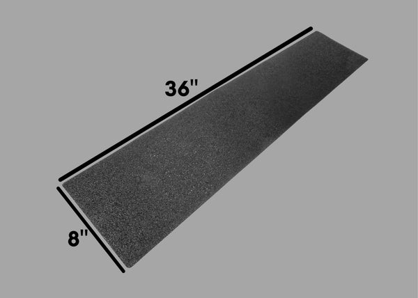 4 Scuff Scratch Shield Applique Paint Protector Pads 8 x 36 Inches Each - 4 Piece Set