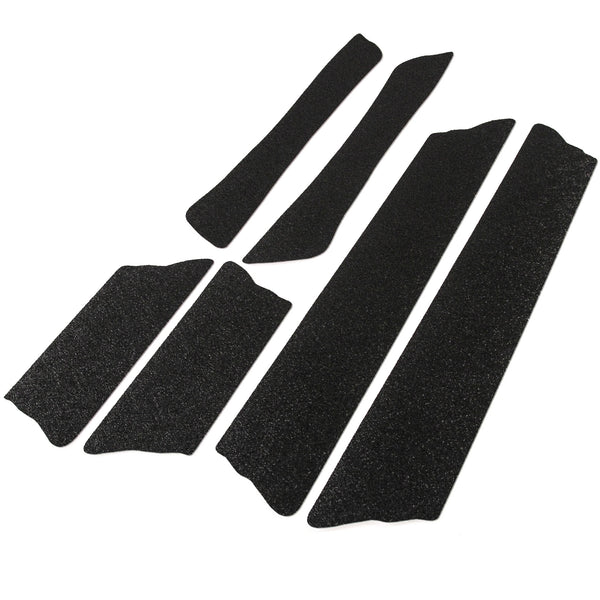 Red Hound Auto 2006-11 Compatible with Honda Civic 7pc Door Sill Step Protector Bumper Threshold Shield Pads Paint Protection