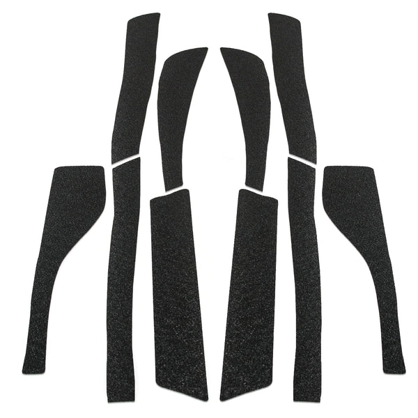 Red Hound Auto 2011-15 Compatible with Ford Explorer 11pc Door Sill Step Protector Bumper Threshold Shield Pads Paint Protection Guard
