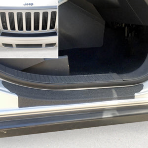 Red Hound Auto Door Entry Guards & Front Bumper Scratch Shield 2007-2016 Compatible with Jeep Compass 7pc Kit Bra Paint Protector