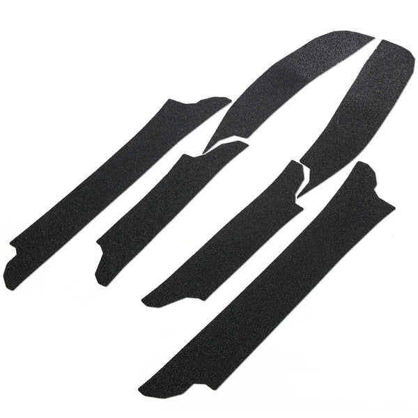 Red Hound Auto Door Entry Guards & Front Bumper Scratch Shield 2007-2016 Compatible with Jeep Compass 7pc Kit Bra Paint Protector