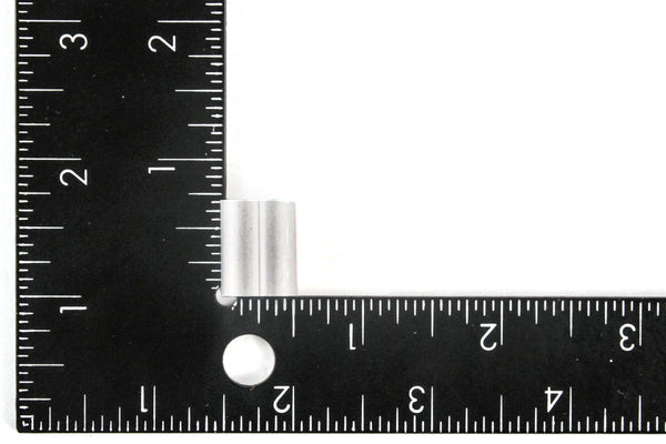 5/32 Inches Aluminum Wire Rope and Cable Line End Double Barrel Ferrule - Qty 10