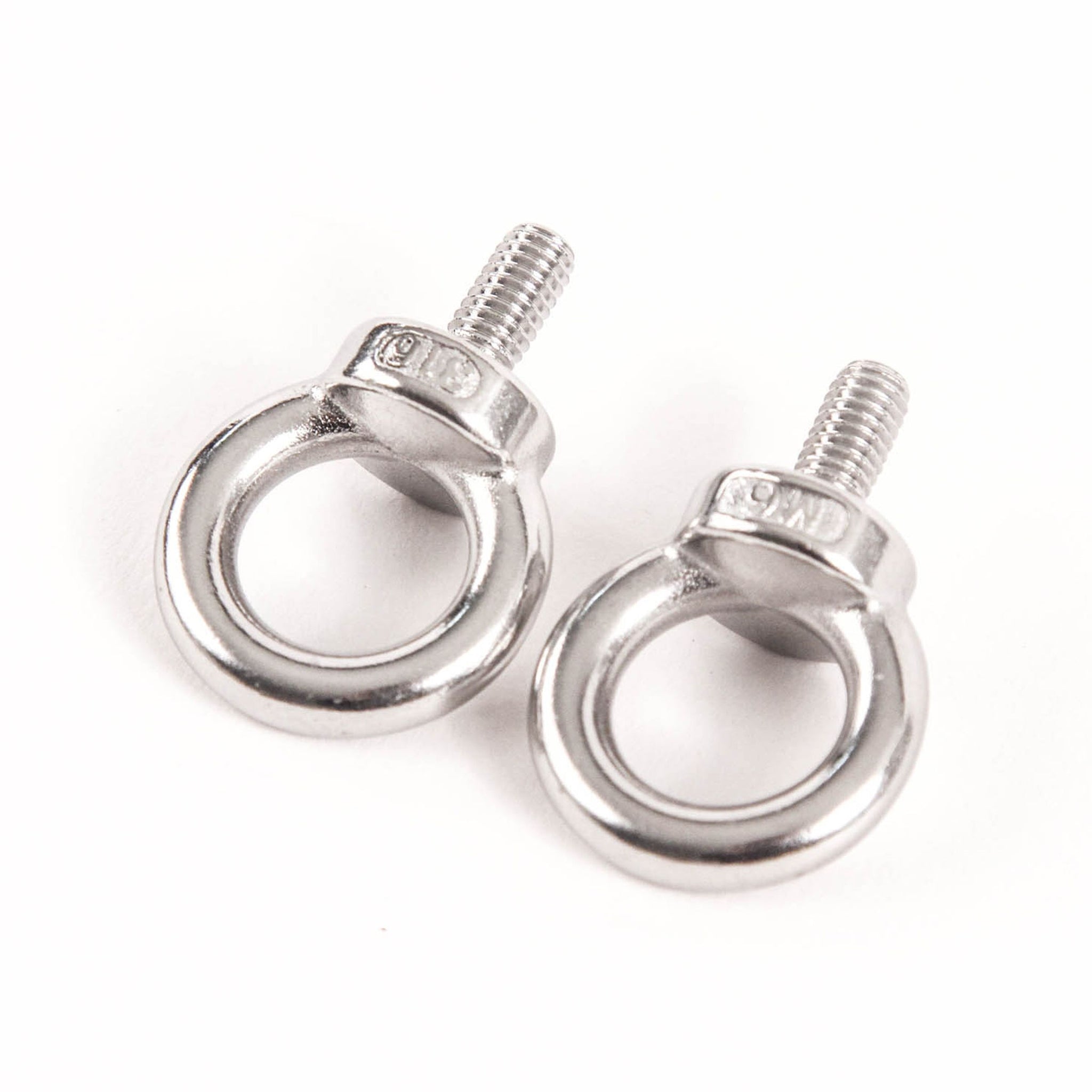 Red Hound Auto 2 Stainless Steel DIN 580 Machine Shoulder Lifting Eye Bolts M6 316SS Marine 6mm