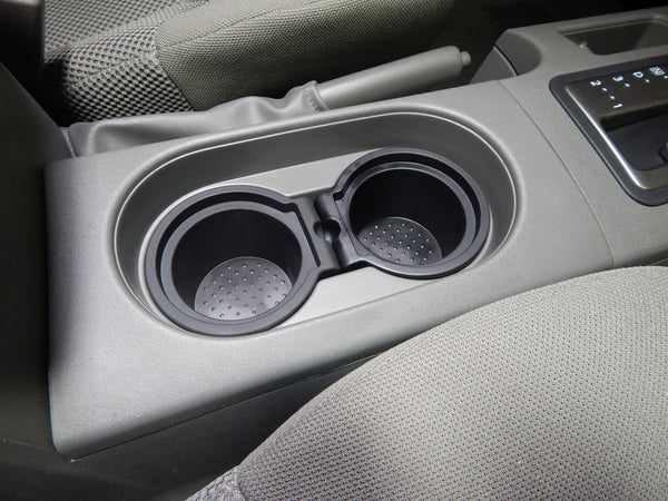 Red Hound Auto Cup Holder Insert Replacement Compatible with Nissan (Frontier 2005-2019, Xterra 2005-2015, Pathfinder 2005-2012) Beverage Rubber