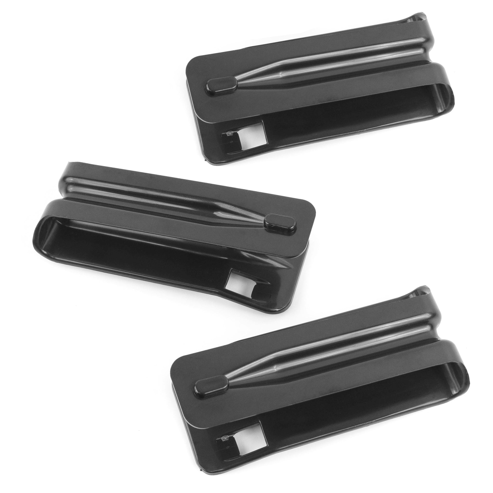 Red Hound Auto 3 Rear Seat Bumper Cushion Brackets Anti-Rattle Compatible with Chevy Chevrolet GMC Silverado Sierra Crew Cab 1500 2008-2013, 2500 2008-2014 Driver or Passenger Sides Fix Replacement