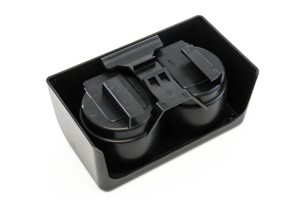 Red Hound Auto Compatible with Chevy GMC Colorado Canyon 2004-2012 Bench Seat Black Cup Drink Holder Drink Beverage Replaces