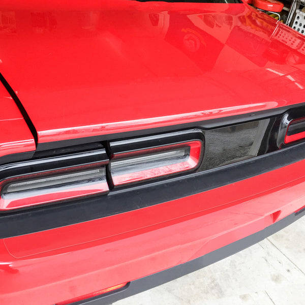 Red Hound Auto Rear Bumper Paint Protection Film Compatible with 2015-2019 Dodge Challenger 1pc Custom Guard Clear Applique Cover Premium Self Healing