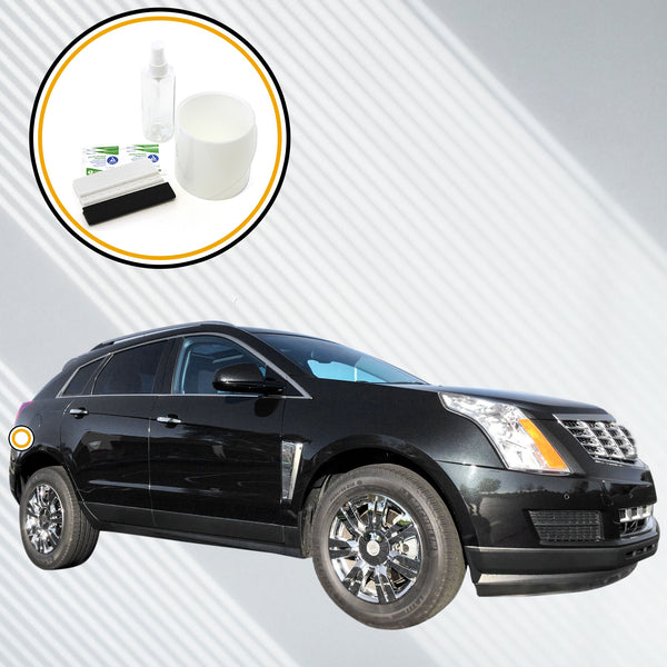 Red Hound Auto Rear Bumper Paint Protection Film 2010-2016 Compatible with Cadillac SRX 2pc Custom Guard Clear Applique Cover Self Healing Invisible Cover Wet Install