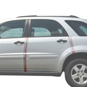 Red Hound Auto Door Edge Lip Guards Compatible with Chevy/Pontiac Equinox 2005-2009, Torrent 2006-2009 6pc Clear Paint Protector Film Not Universal Pre-Cut Custom Fit