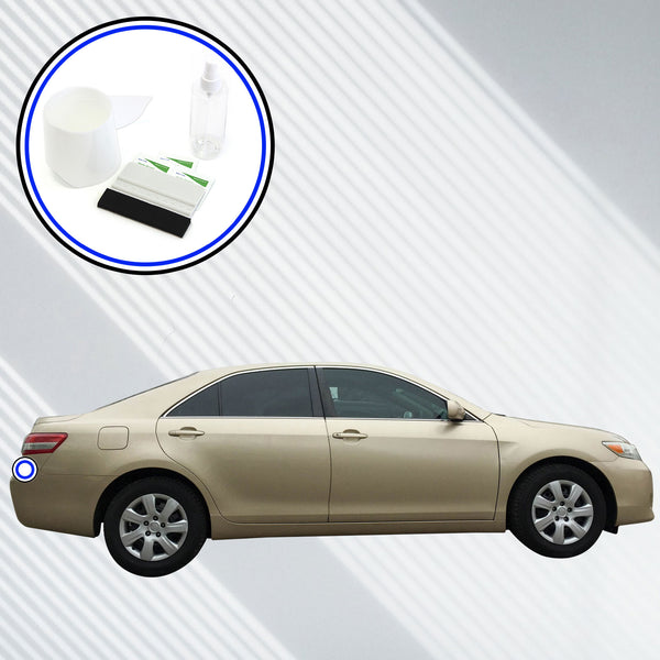 Red Hound Auto Rear Bumper Paint Protection Film 2007-2011 Compatible with Toyota Camry 1pc PPF Custom Guard Clear Applique Cover Self Healing Invisible Cover Wet Install