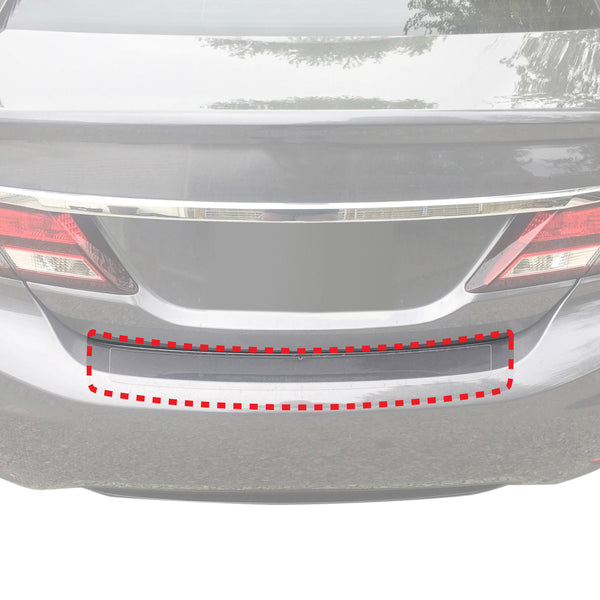 Red Hound Auto Rear Bumper Paint Protection Film 2013-2015 Compatible with Honda Civic Sedan 4dr 1pc PPF Custom Guard Clear Applique Cover Self Healing Invisible Cover Wet Install