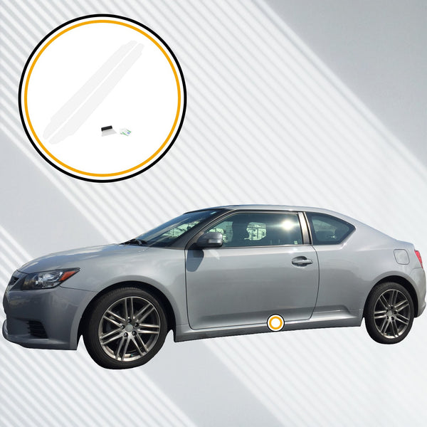 Red Hound Auto Door Sill Paint Protection Film Compatible with Scion tC 2011 2012 2013 2014 2015 2016 2pc PPF Custom Clear Protector Invisible Cover
