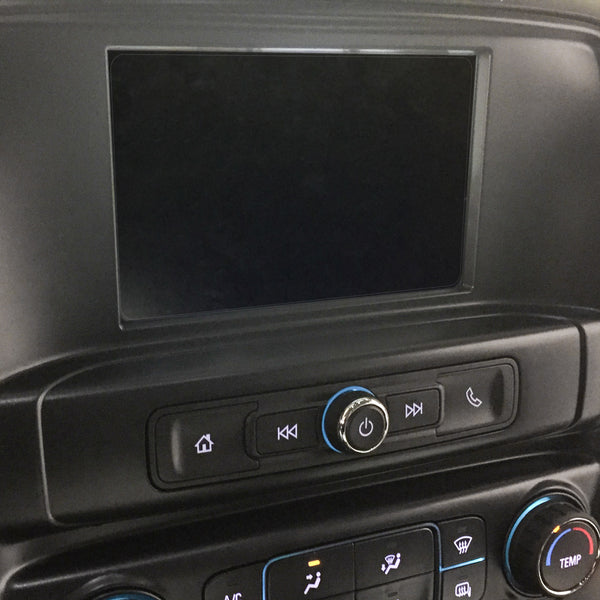 2014-2018 Compatible with Chevy Silverado MyLink Screen Saver 1pc Custom Fit Invisible High Clarity Touch Display Protector Minimizes Fingerprinting 7 Inch