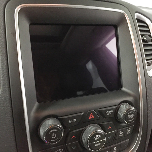 Red Hound Auto 2014-2019 Compatible with Dodge Durango Uconnect Screen Saver 1pc Custom Fit Invisible High Clarity Touch Display Protector Minimizes Fingerprinting 8.4 Inch