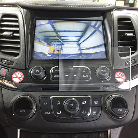 Red Hound Auto 2014-2018 Compatible with Chevy Impala MyLink Screen Saver 1pc Custom Fit Invisible High Clarity Touch Display Protector Minimizes Fingerprinting 8 Inch