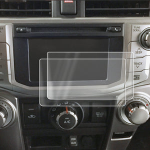Red Hound Auto 2014-2018 Compatible with Toyota 4Runner Entune Scout GPS Link Screen Saver 2pc Custom Fit Invisible High Clarity Touch Display Protector Minimizes Prints 8 Inch