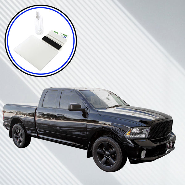 Red Hound Auto Screen Protector Compatible with 2013-2018 Dodge Ram 1500 2500 3500 with 8.4 Inch Uconnect - Set of 2 - Custom Fit Invisible High Clarity Touch Display Protector Minimizes Fingerprints
